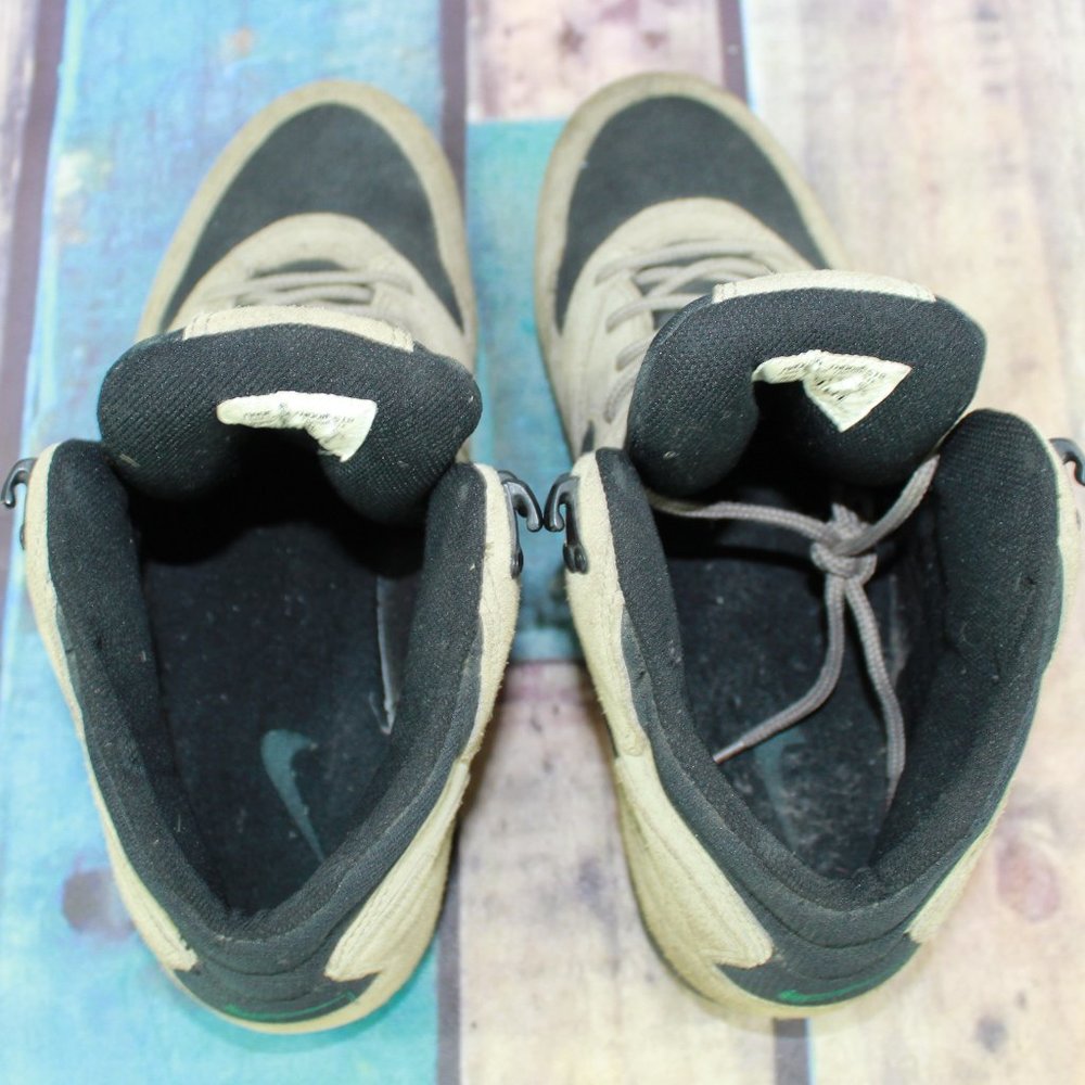 NIKE Lace Up Hightop Sneaker Shoes Size 10.5 - Picture 8 of 9